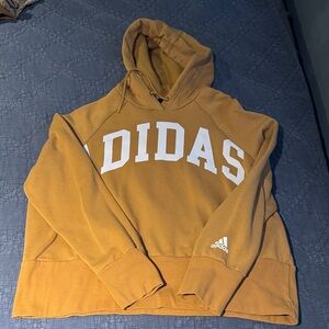 Adidas womens Golden Yellow Hoodie